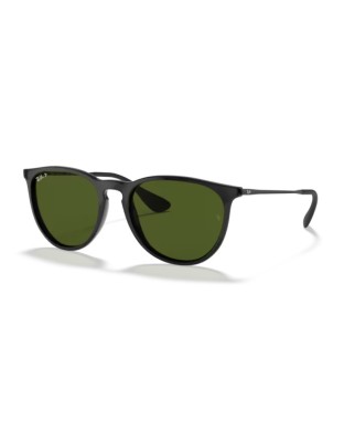 Occhiali sole RAY-BAN Erika RB4171 601/2P 54 Black Green Polarized
