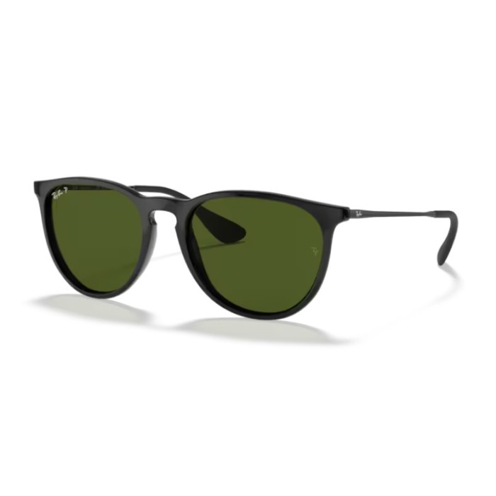 Occhiali sole RAY-BAN Erika RB4171 601/2P 54 Black Green Polarized