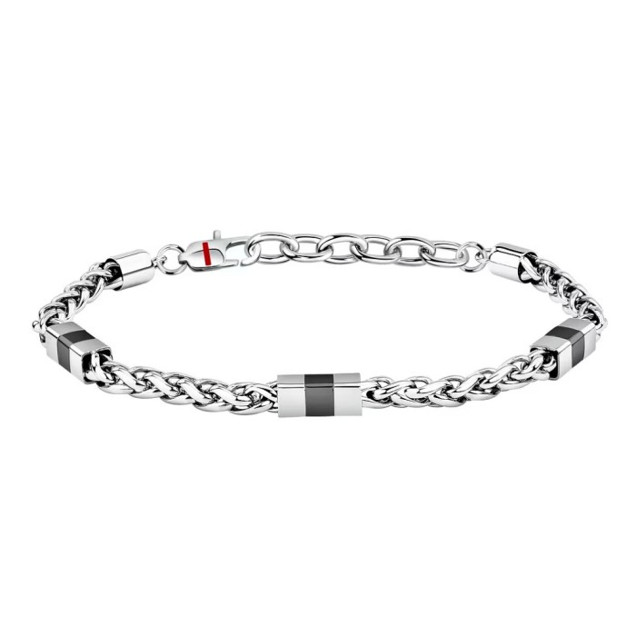 Bracciale Uomo SECTOR Energy SAFT94 in acciaio e pvd nero