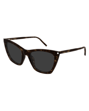 Occhiali da sole SAINT LAURENT SL 214 KATE THIN 002 Havana Havana/Grey 55