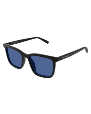 Occhiali da sole SAINT LAURENT SL 500 007 Black Black/Blue 54