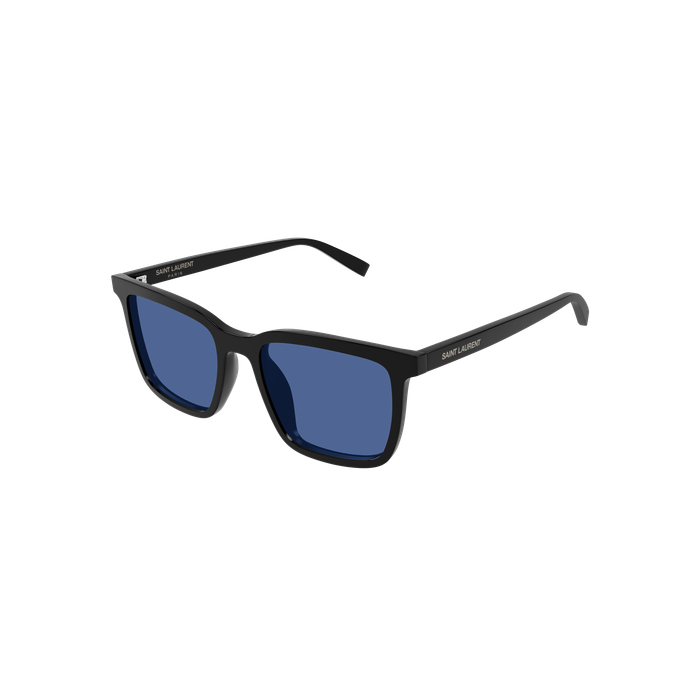 Occhiali da sole SAINT LAURENT SL 500 007 Black Black/Blue 54