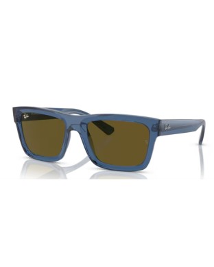 Occhiali sole RAY-BAN WARREN RB4396 668073 54 Transparent Dark Blue Dark Brown