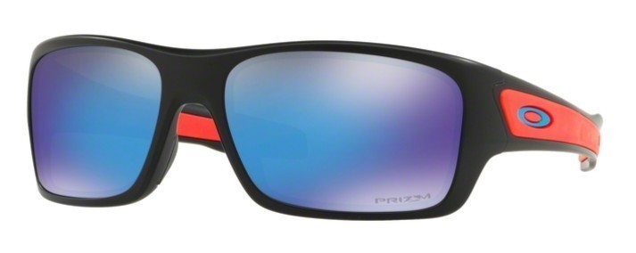 Sunglasses OAKLEY TURBINE XS 9003-11 Max 82% OFF Matte Black Sapphire Prizm Brand Cheap Sale Venue