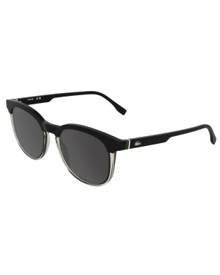 Occhiali da sole LACOSTE L6073S 001 Black/Transparent Blush  52
