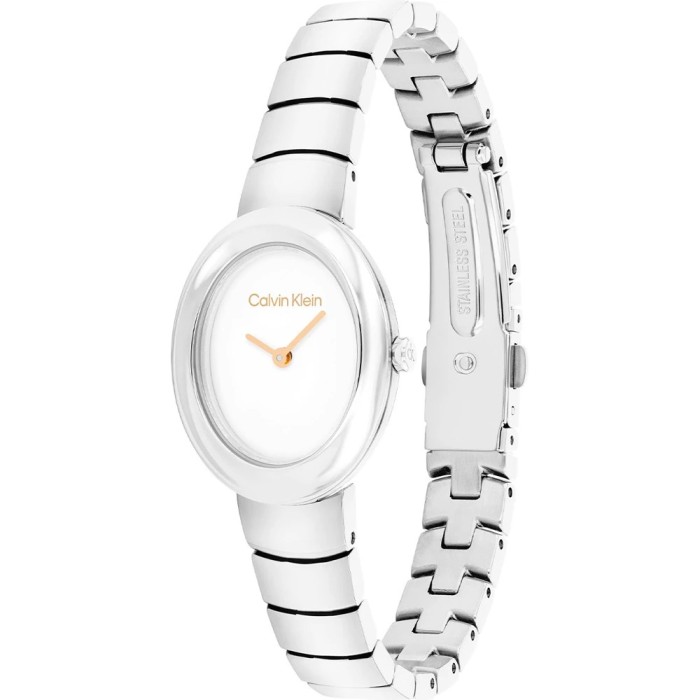 Orologio CALVIN KLEIN Twisted Bezel 25100149 Silver in acciaio