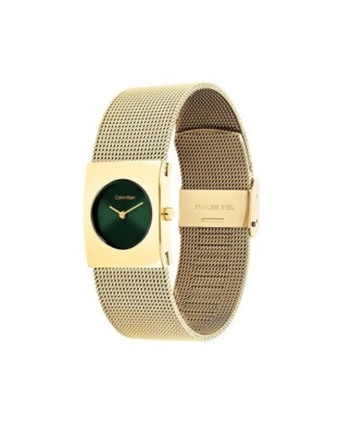 Orologio CALVIN KLEIN Pulse 25100136 Green in acciaio dorato