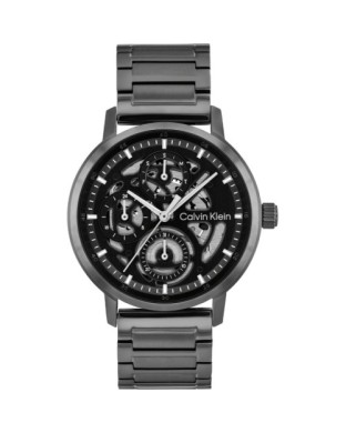 Orologio Uomo CALVIN KLEIN Gauge 25200563 Black in acciaio brunito