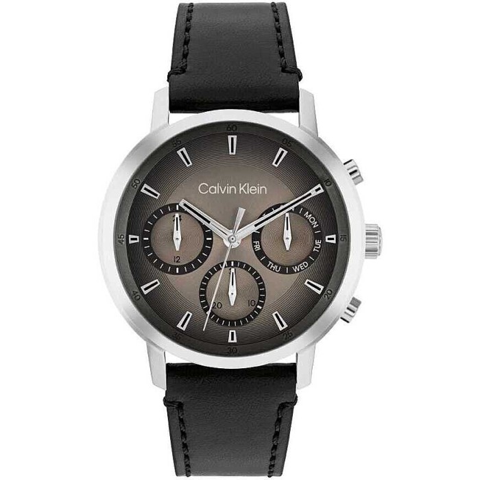 Orologio Uomo CALVIN KLEIN Gauge 25200496 Black in pelle