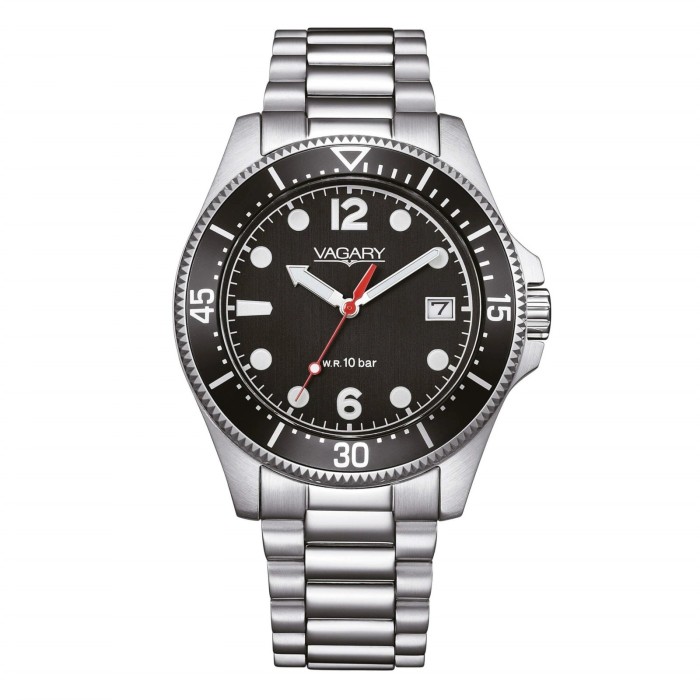 Orologio VAGARY by CITIZEN Timeless Aqua39 VD5-317-51 Black