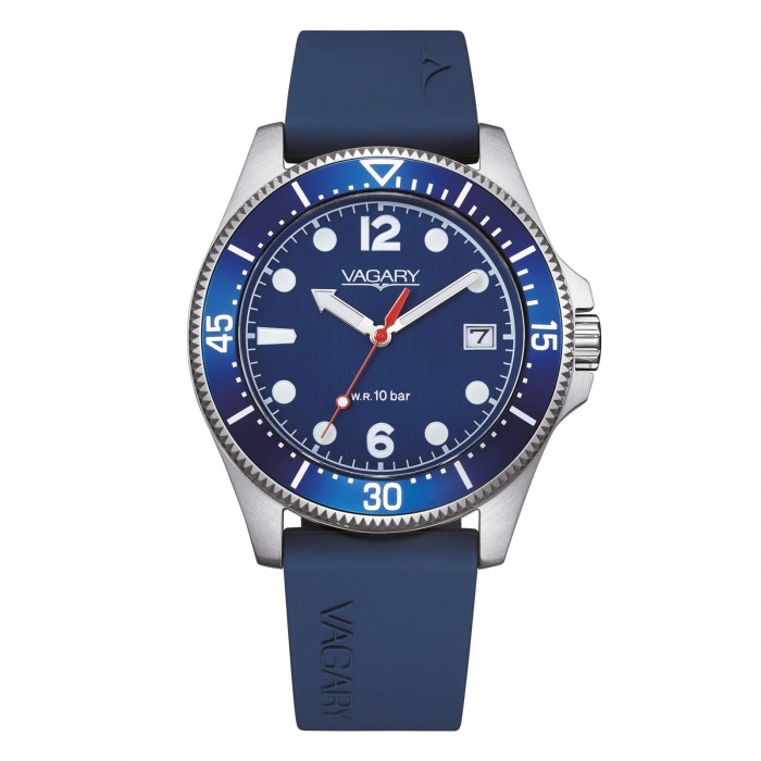 Orologio VAGARY by CITIZEN Timeless Aqua39 VD5-317-70 Blue