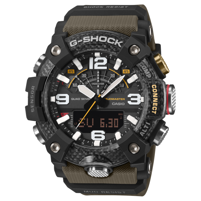 Orologio CASIO G-Shock MASTER OF G MUDMASTER GG-B100X-1A3ER Black Green