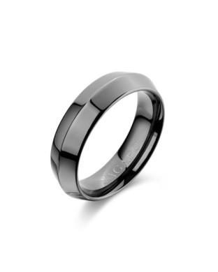 Anello Uomo S'AGAPO Bound SBD32C 316L pvd rutenio Misura 23