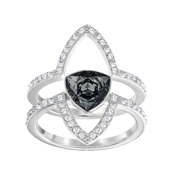 SWAROVSKI FANTASTIC:ANELLO SET CRYSINI/RHS 55