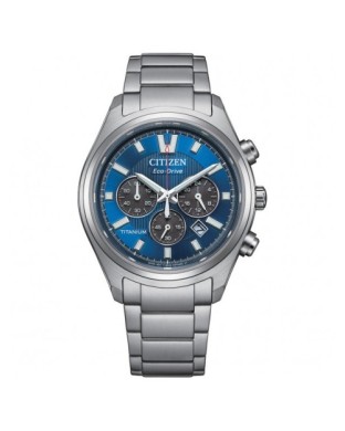 Orologio CITIZEN Super Titanio Chronograph CA4750-51L Blue con cinturino in super titanio