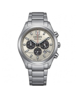 Orologio CITIZEN Super Titanio Chronograph CA4750-51A Silver con cinturino in super titanio