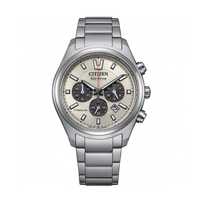 Orologio CITIZEN Super Titanio Chronograph CA4750-51A Silver con cinturino in super titanio