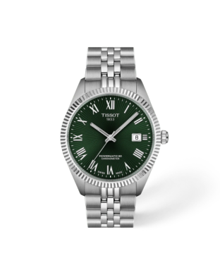 Orologio TISSOT Ballade Cosc 39MM T1564081109300 Green cinturino in acciaio