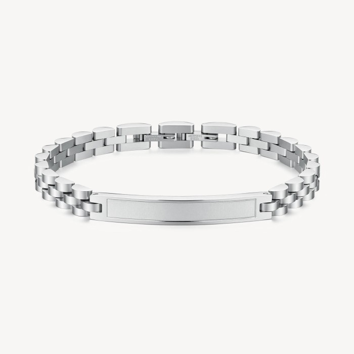 Bracciale Uomo BROSWAY Riptide BTD060 in acciaio 316L  con barra centrale