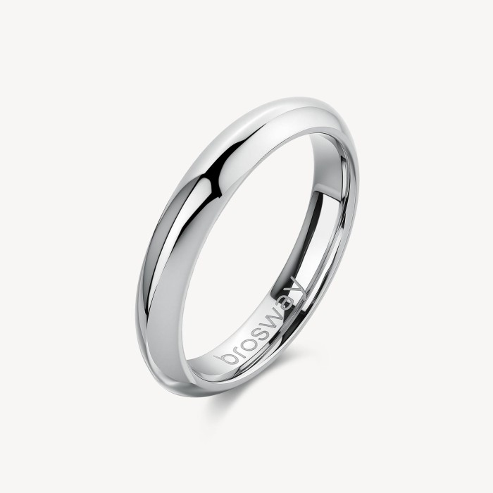 Anello Uomo BROSWAY Nemesi BNE31B in acciaio 316L Misura 21