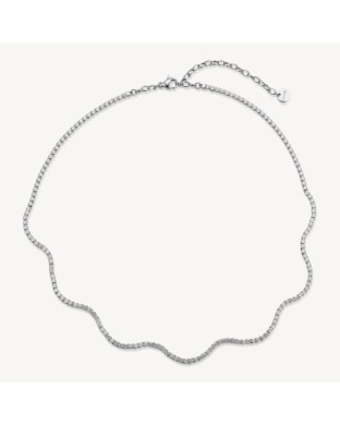 Collana tennis BROSWAY Desideri BEIN029 in acciaio 316L con cristalli