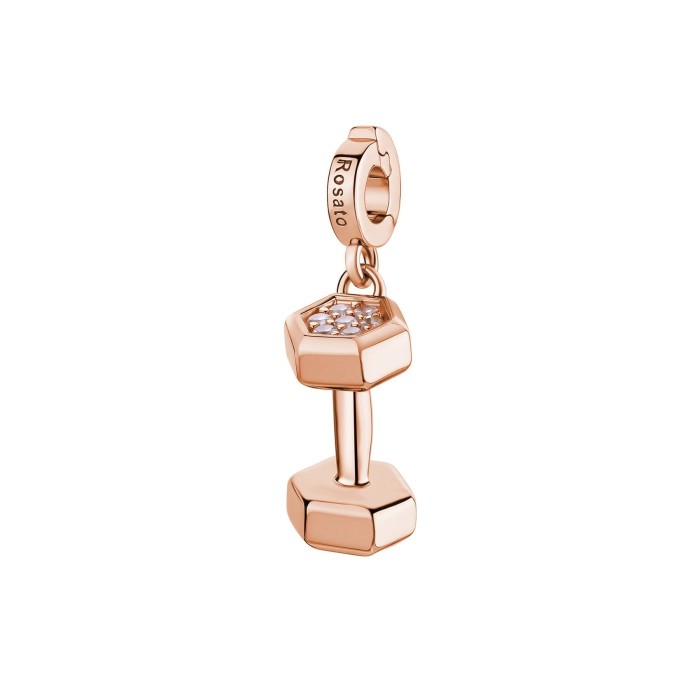Charm ROSATO Storie RZ268 in argento 925 rosato a forma di Pesetto