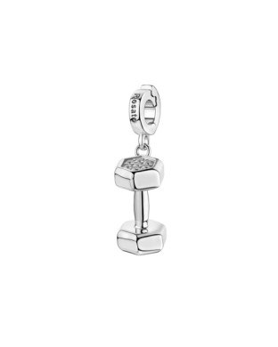 Charm ROSATO Storie RZ268R in argento 925 a forma di Pesetto