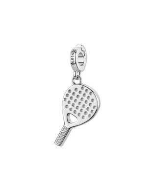 Charm ROSATO Storie RZ266R in argento 925 a forma di Racchetta da Padel