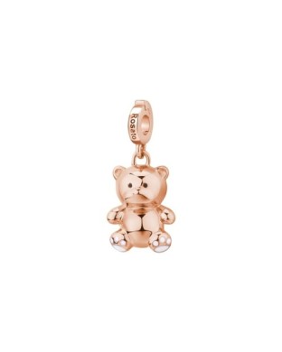 Charm ROSATO Storie RZ027 in argento 925 rosato a forma di Orsacchiotto