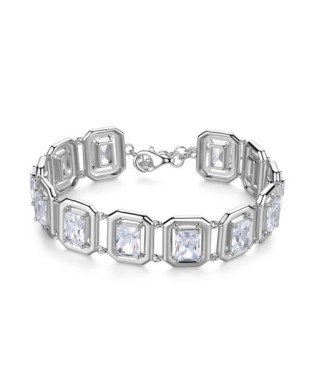 Bracciale morbido ROSATO Anna RZAN19 in argento 925 e cristalli