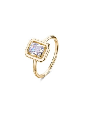 Anello ROSATO Anna RZAN36C in argento 925 dorato e cristallo Misura 16 2
