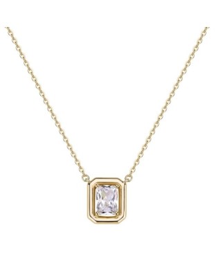 Collana girocollo ROSATO Anna RZAN08 in argento 925 dorato e cristallo pendente