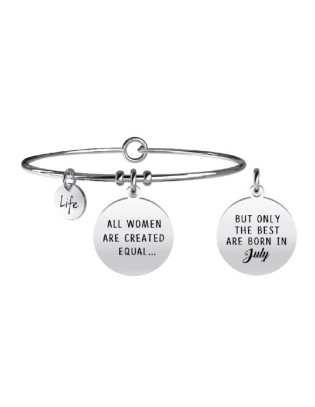 Bracciale KIDULT SYMBOLS in acciaio 316L - 731342 LUGLIO