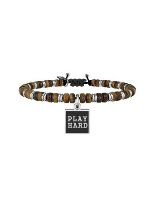 Bracciale KIDULT UOMO FREE TIME in acciaio 316L - 731408 PLAY HARD