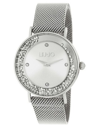 Orologio Liu-Jo LUXURY DANCING SLIM in Acciaio e Cristalli - TLJ1341 Silver