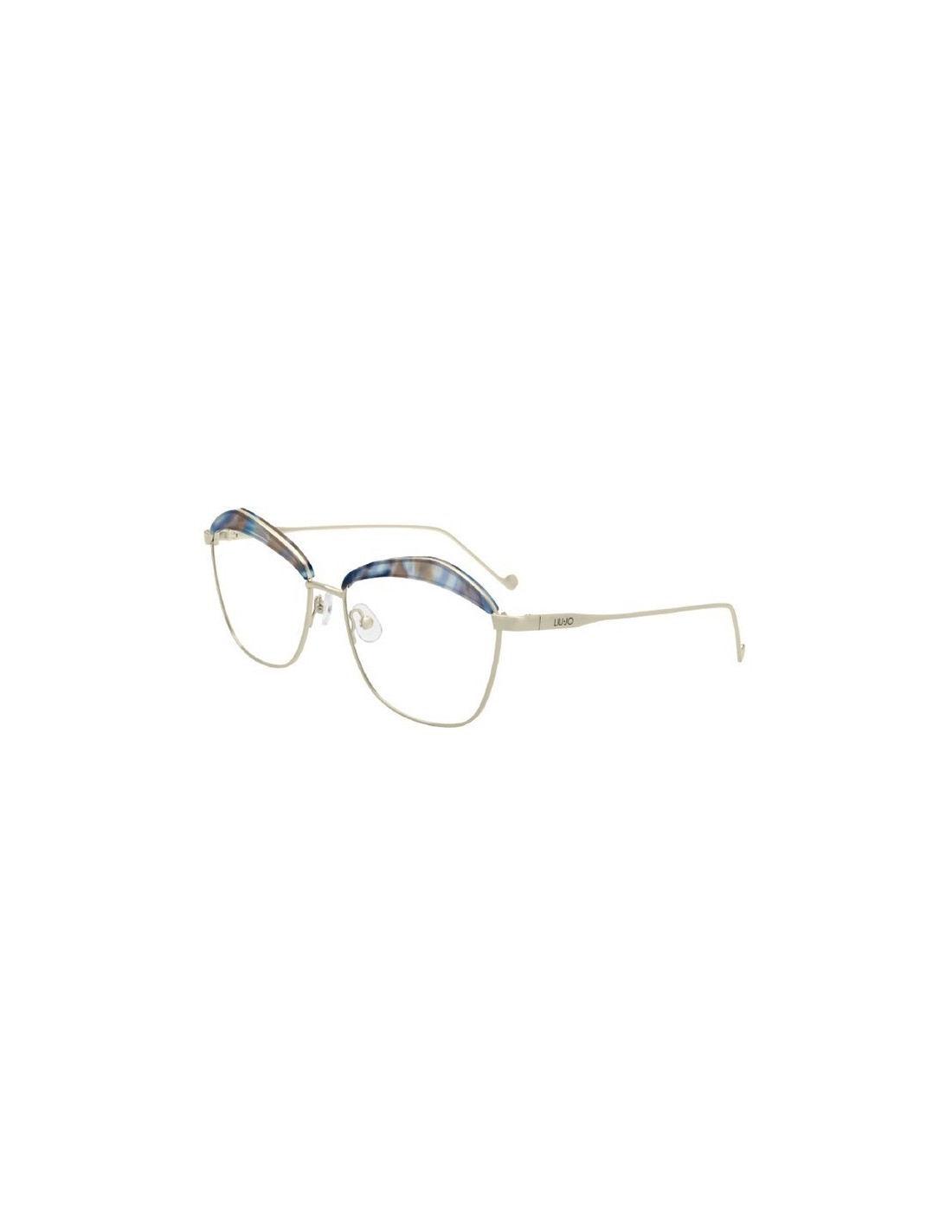 Mansedumbre Proscrito No pretencioso Eyeglasses LIU-JO LJ2125 714 54-16-135 Pale Gold Light Blue