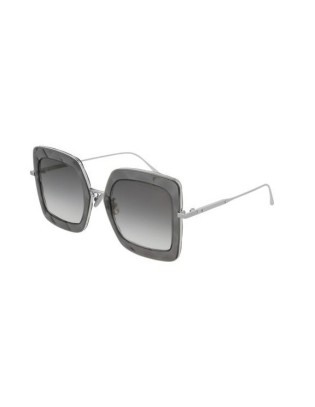 Occhiali sole BOTTEGA VENETA BV0209S 001 51 Transparent Grey