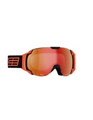 Maschera da sci SALICE 619DARWF Nero-Rosso lenti Antifog RW Rosso