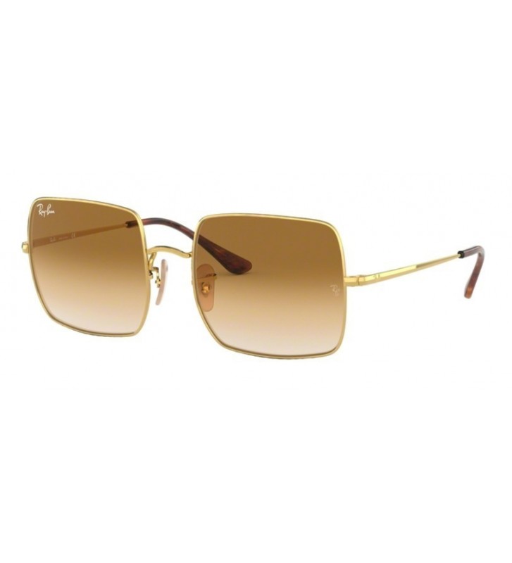 Occhiali Ray Ban SQUARE RB1971 9147/51 54 Gold Clear Gradient Brown