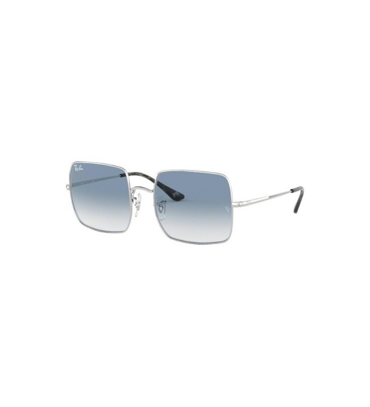 Occhiali Ray Ban SQUARE RB1971 9149/3F 54 Silver clear gradient blue