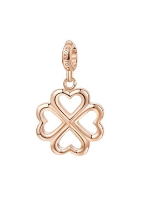 Ciondolo ROSATO STORIE in argento - RZ007 QUADRIFOGLIO FORTUNA