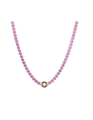 Collana ROSATO STORIE in argento - RZC013 Rose Gold Lavanada