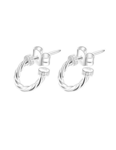 Orecchini ROSATO STORIE in argento - RZO001