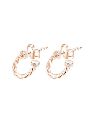 Orecchini ROSATO STORIE in argento - RZO002 Rose Gold