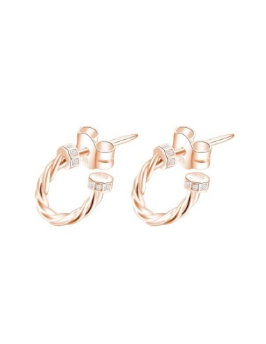 Orecchini ROSATO STORIE in argento - RZO002 Rose Gold